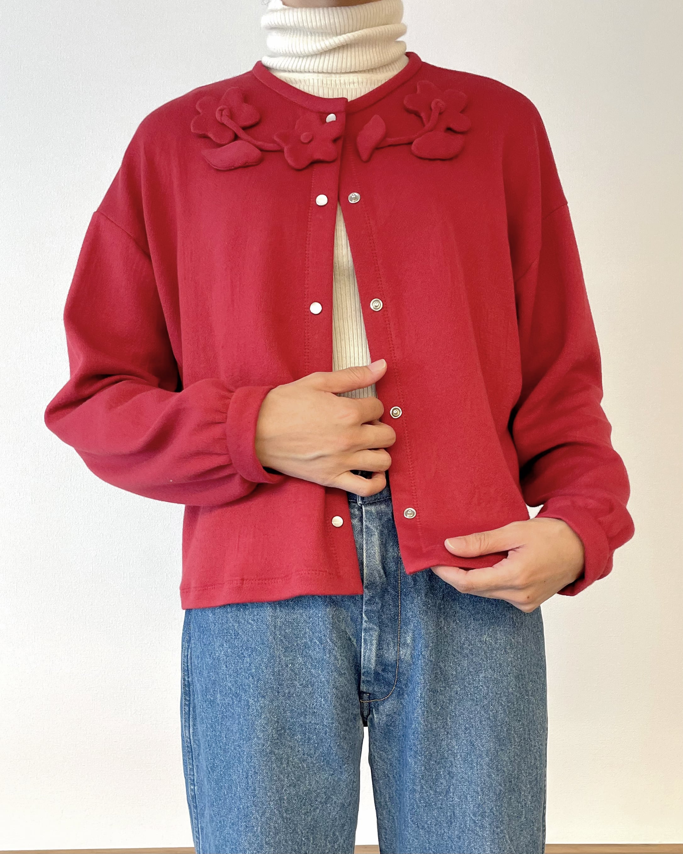 お花のカーディガン | RED Profile