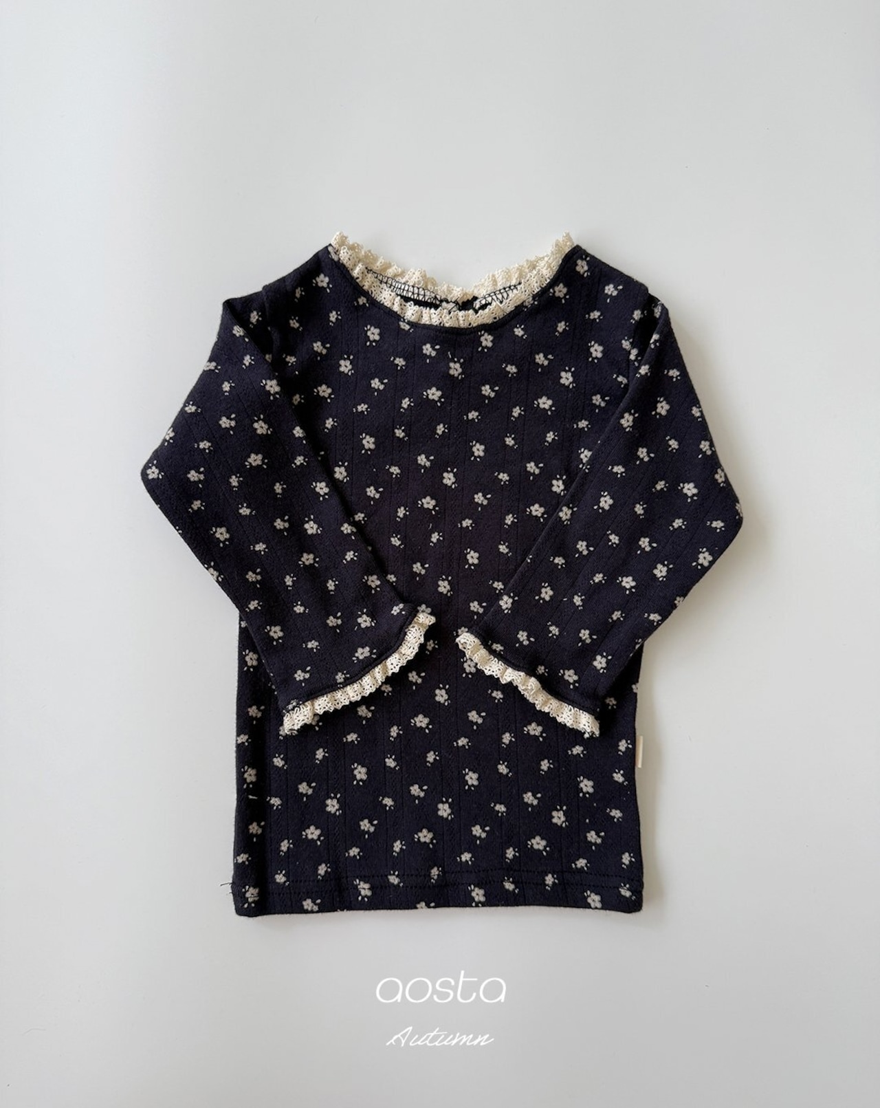 韓国子供服 / 26Autumn / Aosta / カメリアTシャツ / 秋服 *S~XXL*