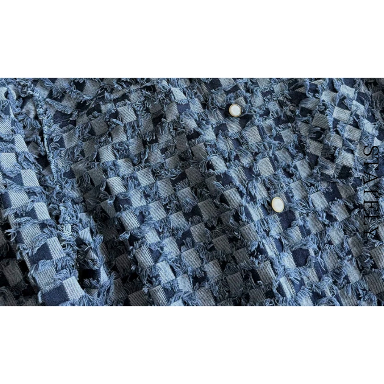 Fringe Weave デニムジャケット_O48・画像6
