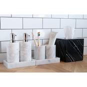 MARBLE TRAY - Roman Travertine × Small