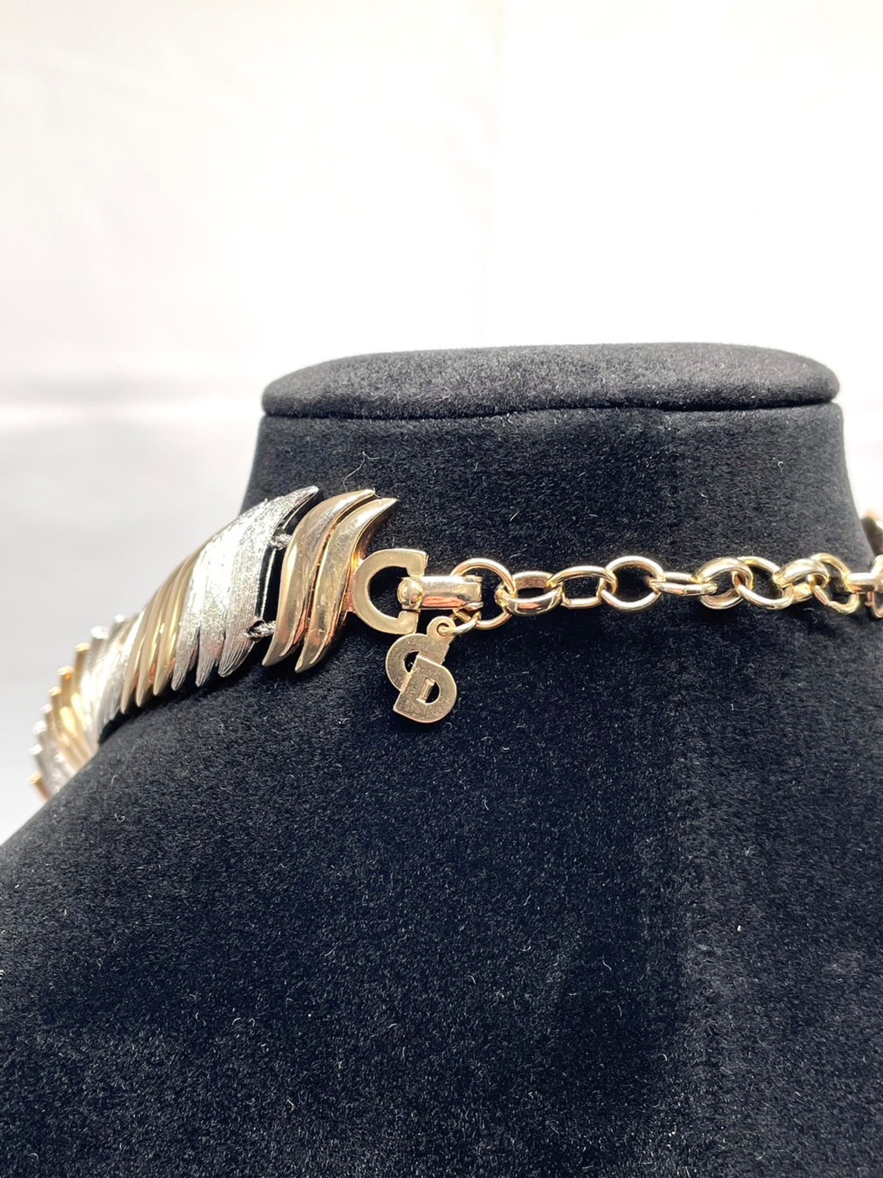 Christian Dior　スネークチェーンネックレス