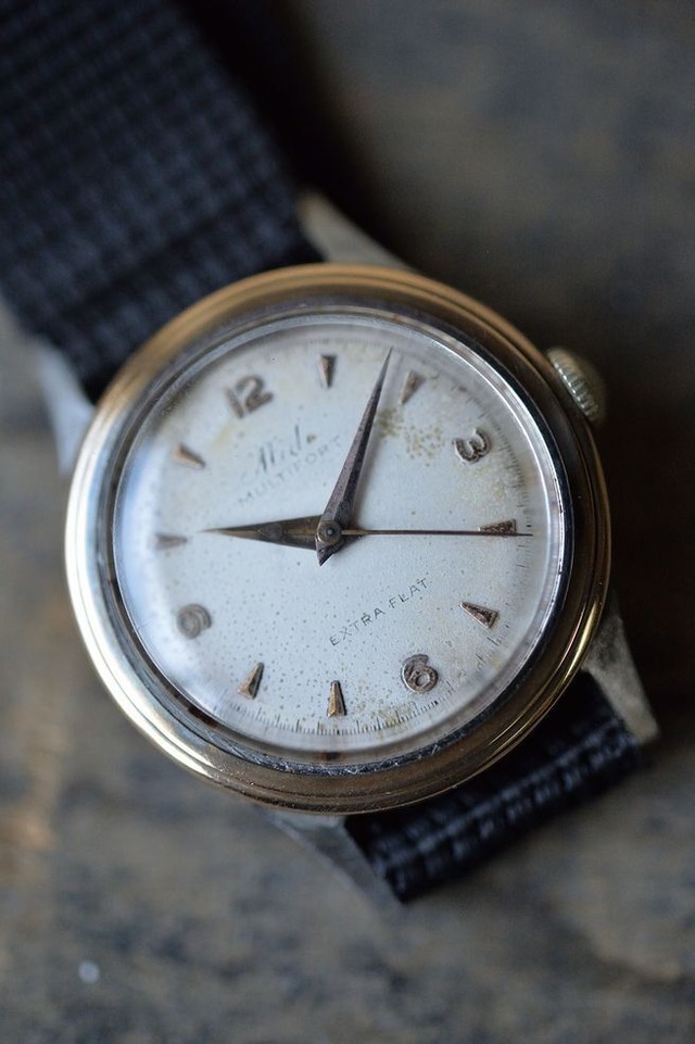 VINTAGE MIDO "MALTIFOAT" EXTRA-FLAT