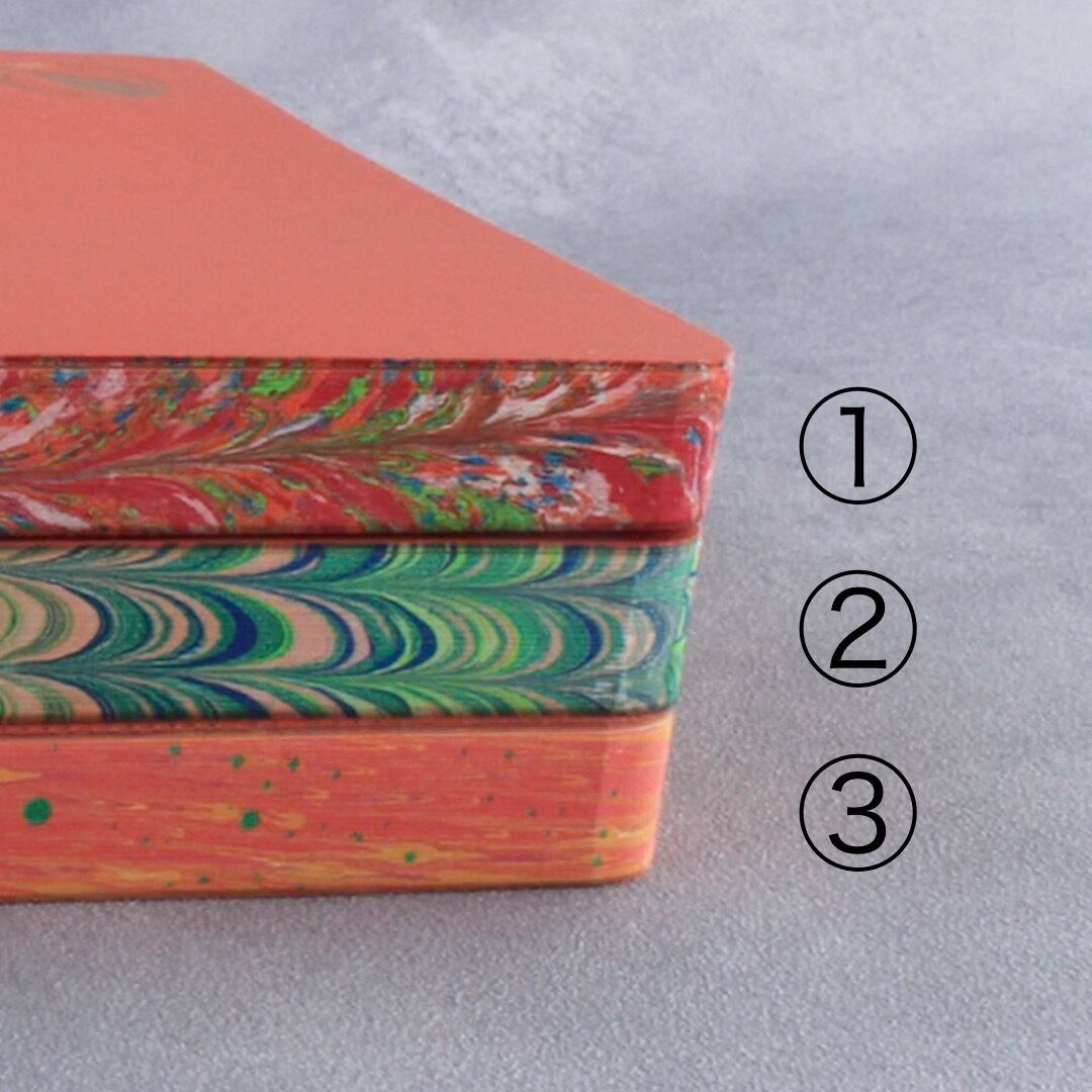 限定品 小口マーブリングノート / A5 / Seven Seas CROSSFIELD