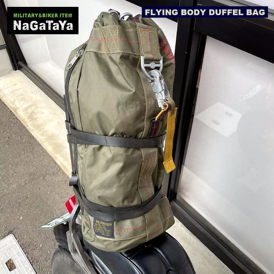 FLYING BODY BAG 強化ナイロン フライング ボディ ダッフルバッグ 55cm ...