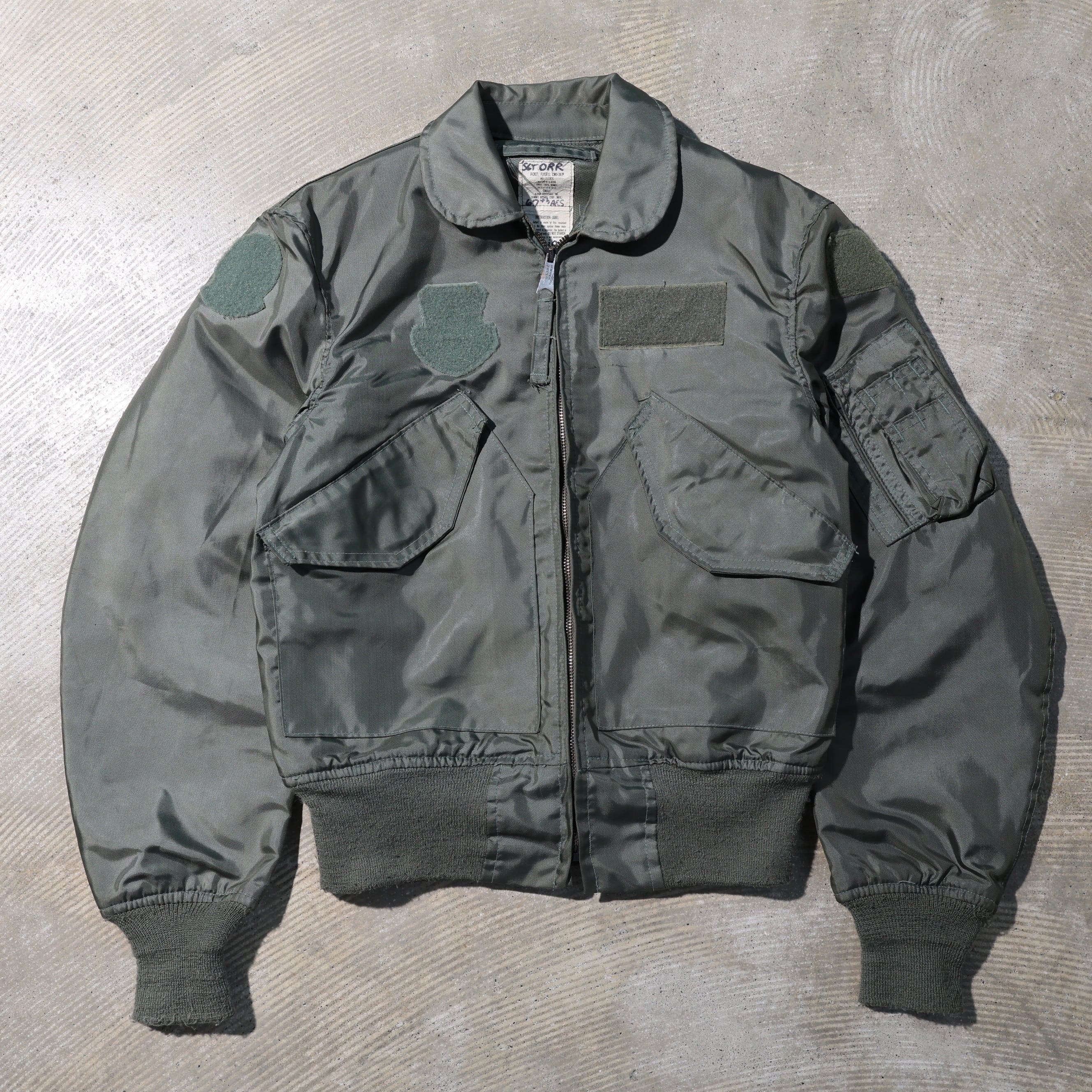 米軍実物 CWU-45/P AVIREX SMALL 中古良品 希少 ダメージ少 極美品 M 86年 AVIREX CWU-45/P 米軍実物 フライトジャケット