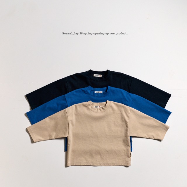 【取寄】normal play｜jersey over tee｜ジャージーオーバーT｜12M-JM｜kids&jr｜26 spring