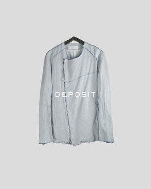 【内金でのご予約】26SS PRE  / Y DENIM DOUBLE RIDERS-LINEN EDITION- / ICE BLUE