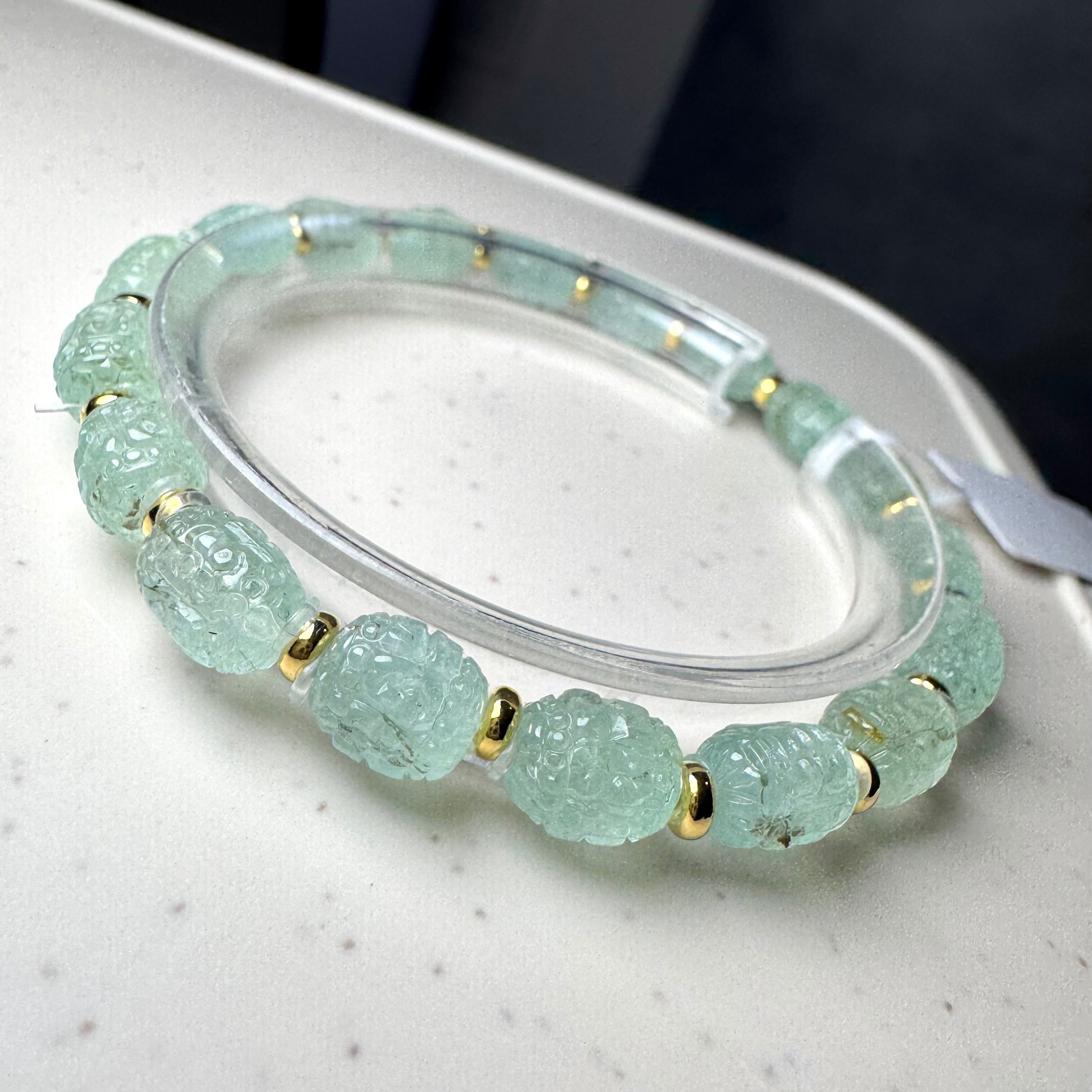 no.2 エメラルドグリーンベリル 約6-6.8mm