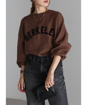 BERKELEYロゴ前後2WAYニットカーディガン【t-10198】.