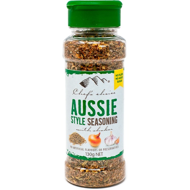 シェフズチョイス BBQシーズニング オーストラリア風スタイル 110g (有機栽培原料) Australian Style Seasoning