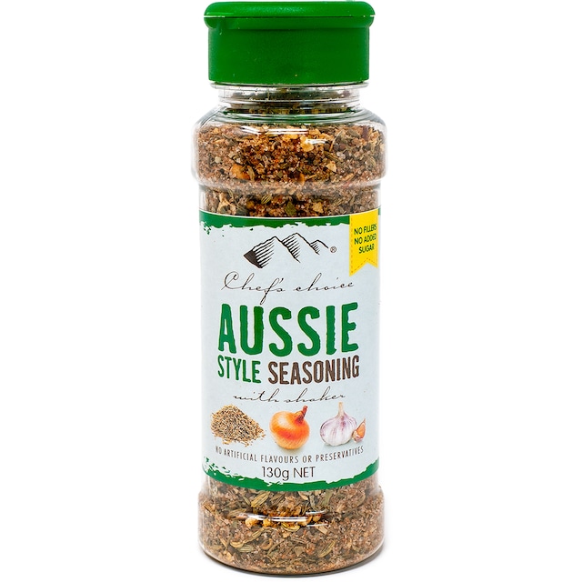 シェフズチョイス BBQシーズニング オーストラリア風スタイル 110g (有機栽培原料) Australian Style Seasoning