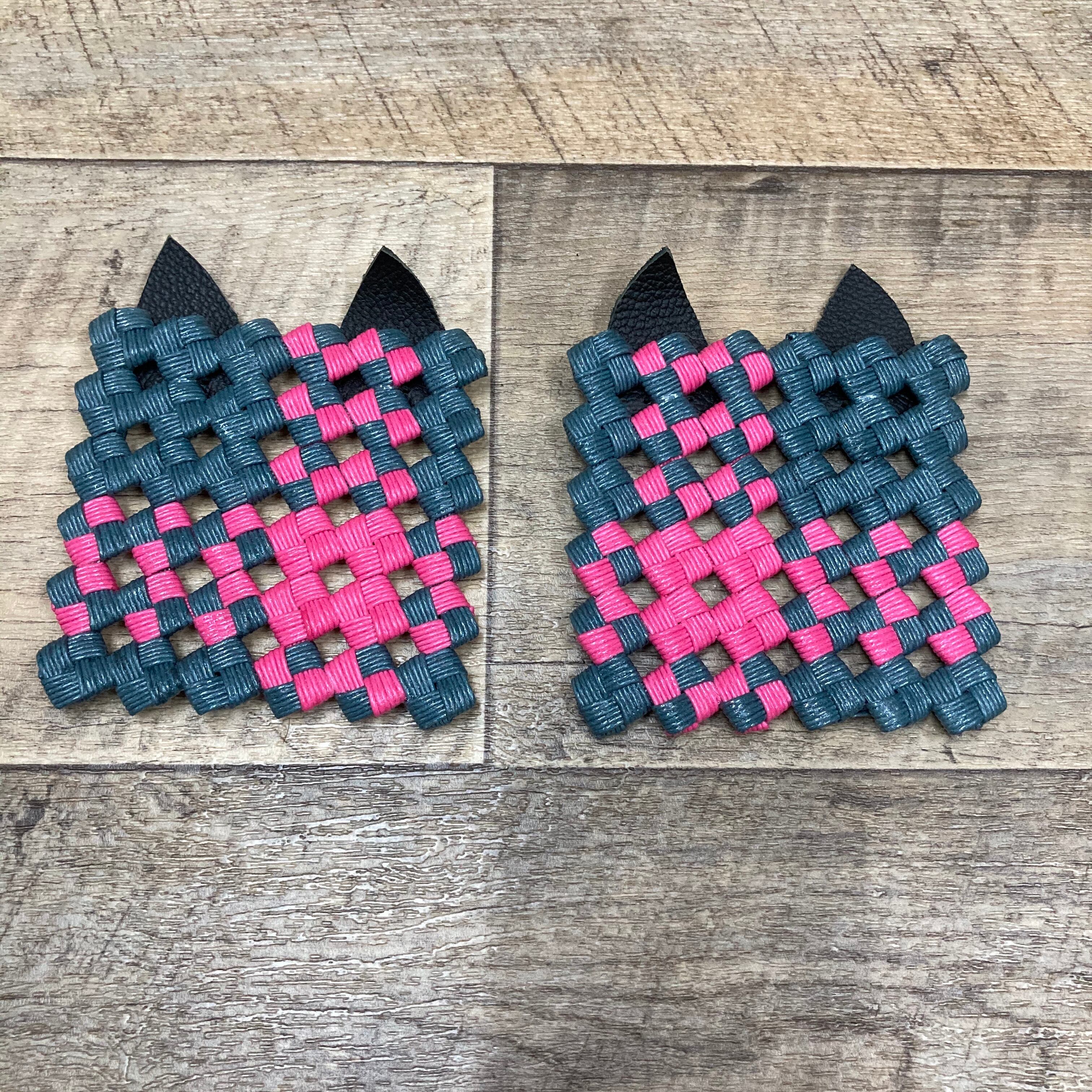 クラフトバンドで作った猫耳コースター | SPEECH BALLOON