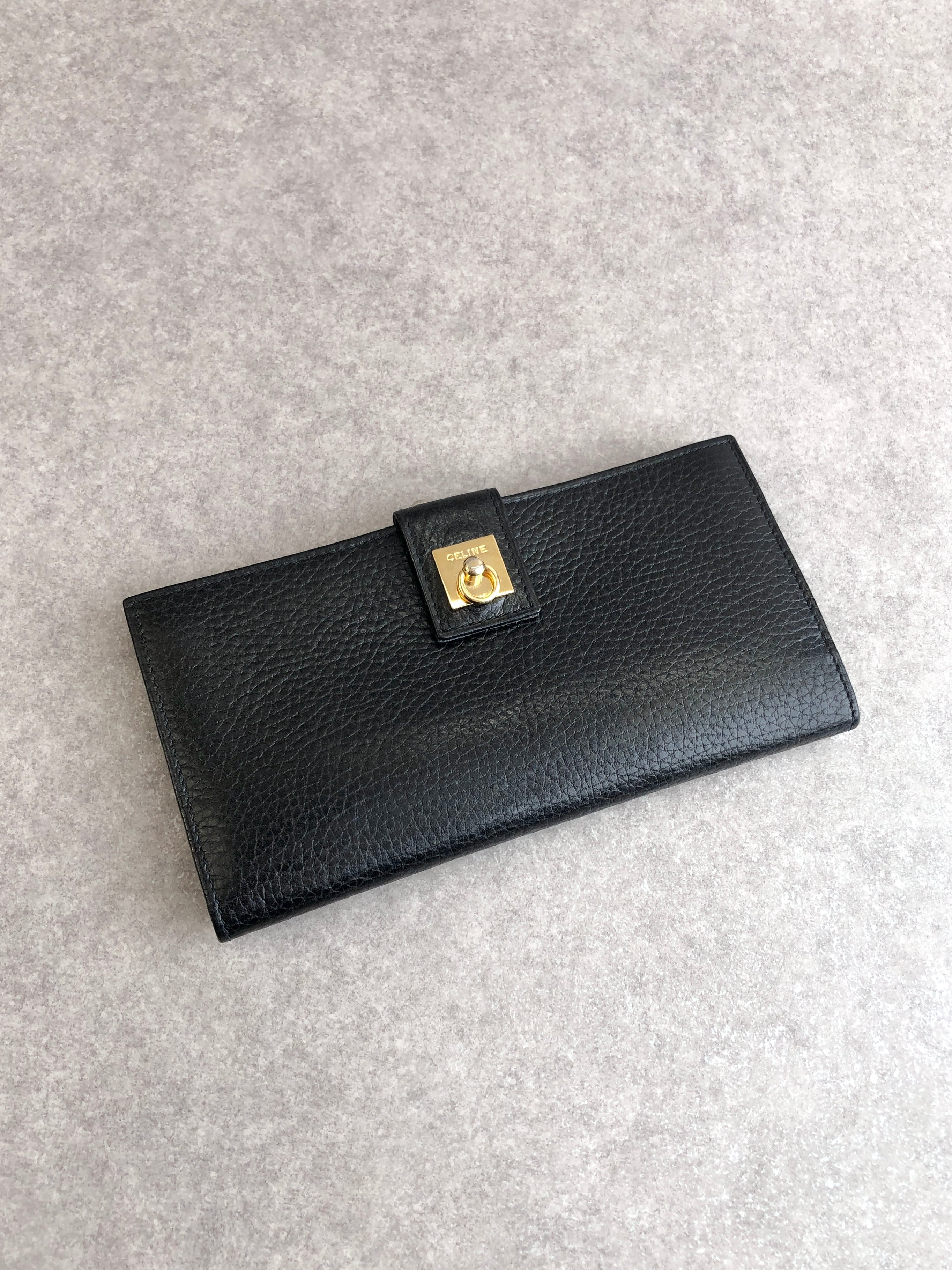 ★ CELINE ★ Vintage ★ unisex wallet CELINE ☆ Vintage ☆ Wallet