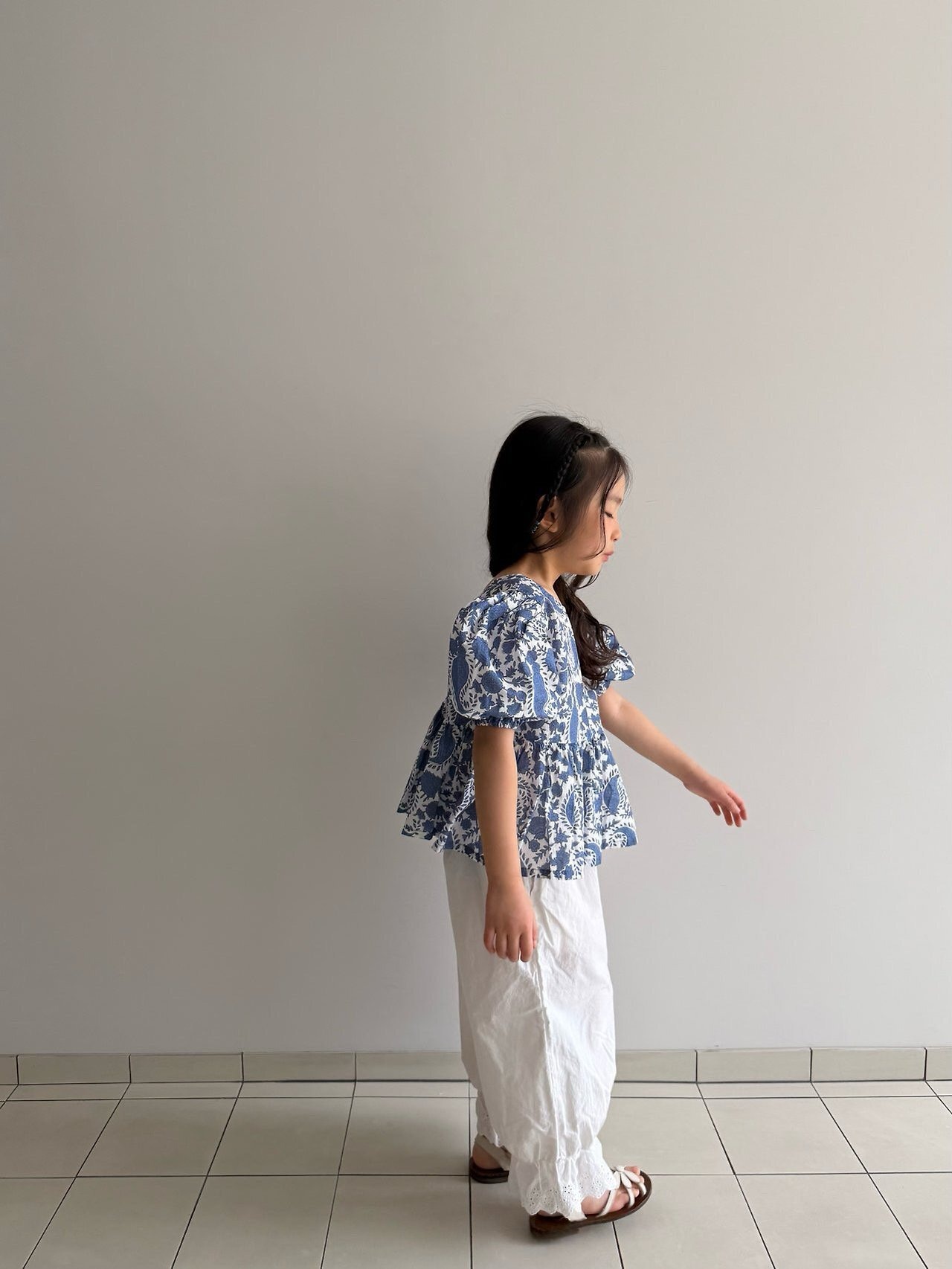 【cantucci studio】イザベラブラウス アイボリー 80cm〜120cm - 9