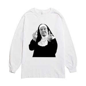 Sister Goes Wrong L/S Tee (white)