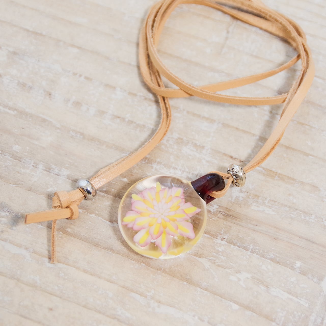 Taiga Glass ネックレス【ペンダント】【アクセサリー】【ボロ
