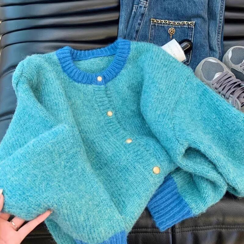 カーディガン ☆ 70 s ハンテン ウール ニット セーター ビンテージ