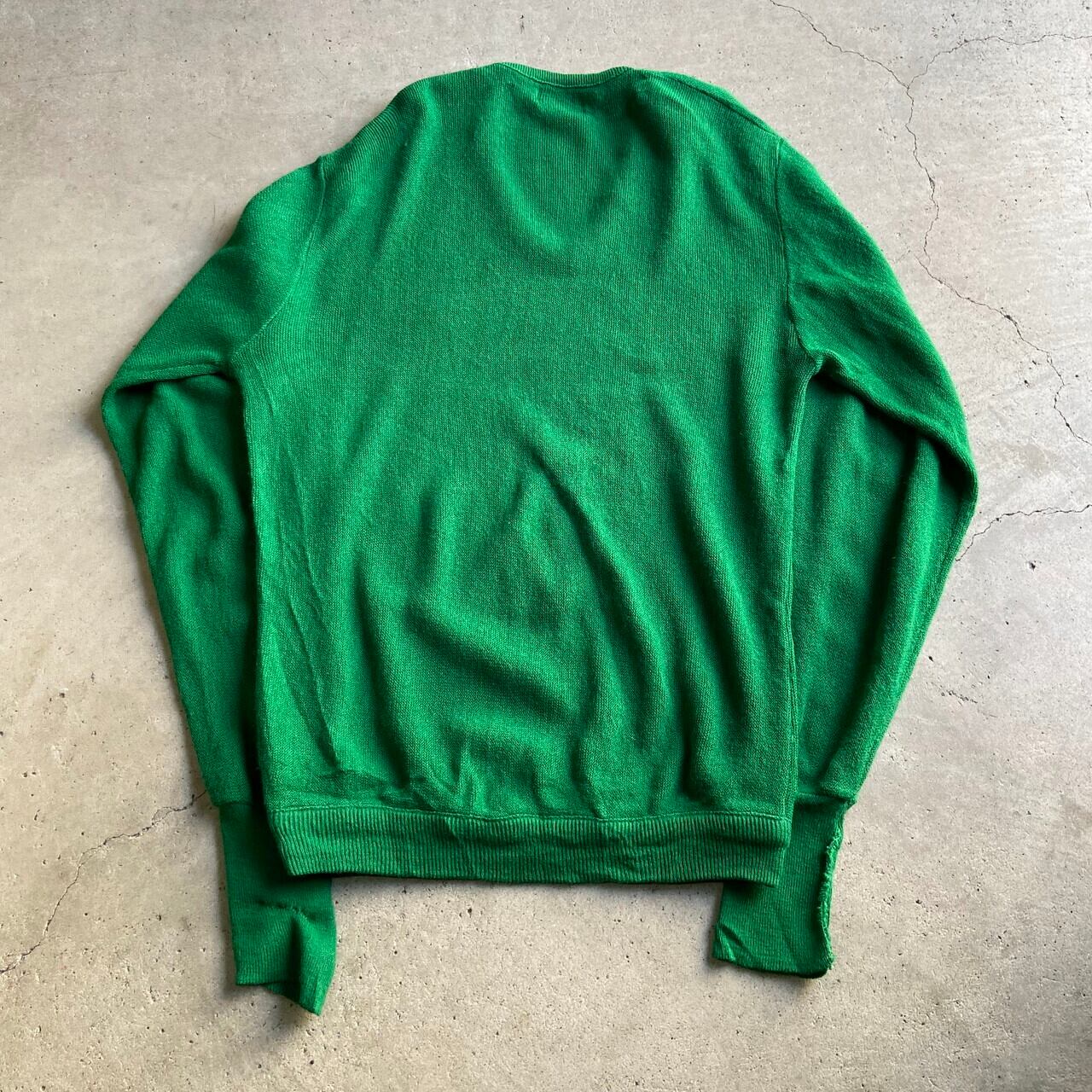 Lacoste izod Lacoste 70s ラコステ セーター 緑 IZODラコステの春