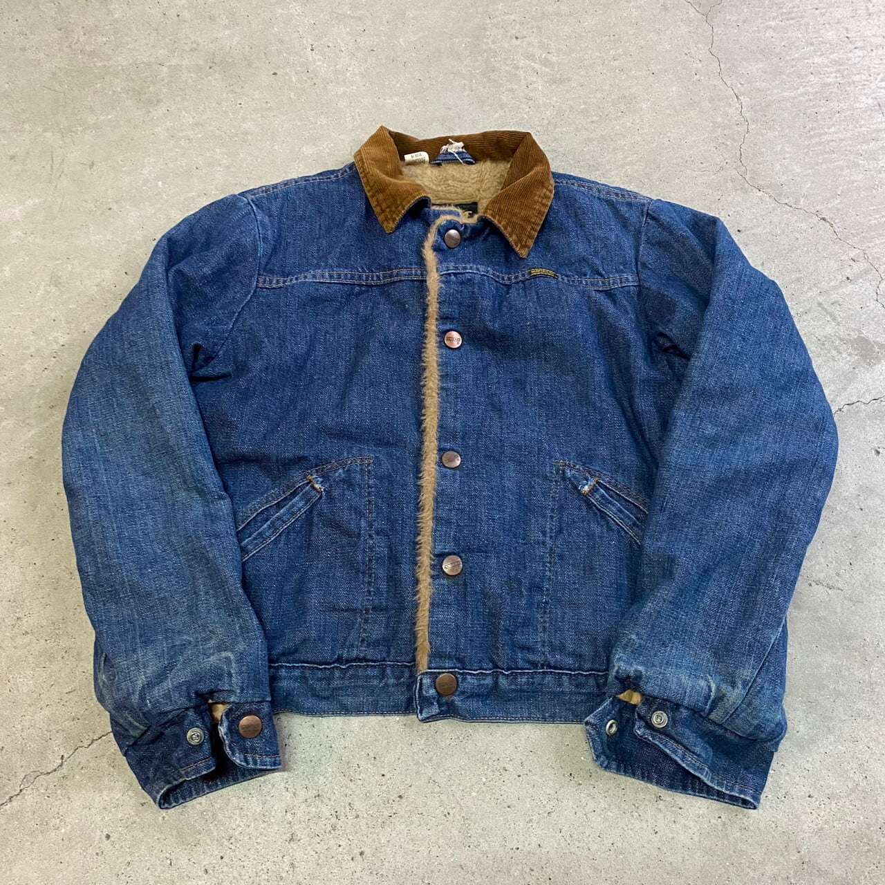 70年代 MAVERICK BLUE BELL マーベリック デニム ボアジャケット 