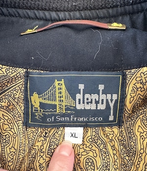 -Derby of San Francisco- Vintage 90s XL Jacket