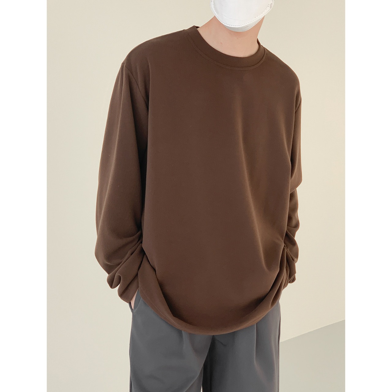 クルーネック ロングスリーブトップス　TB1853・画像5