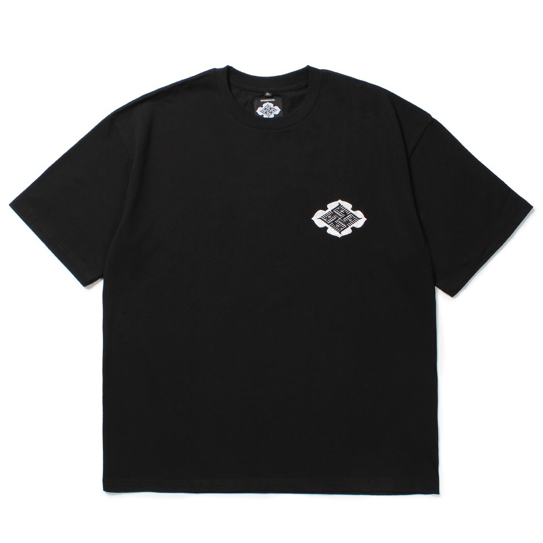 GAKKIN × BUDSPOOL 花罰家紋 Tシャツロゴ