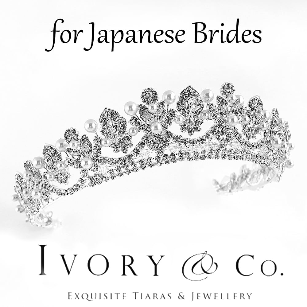 753shopさん専用ivory&Co Elizabeth エリザベス ティアラ-