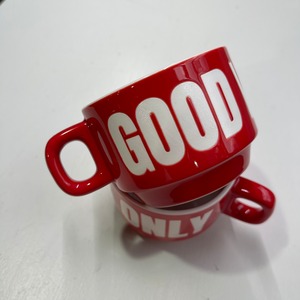 GOOD VIBES ONLY スタッキングマグ