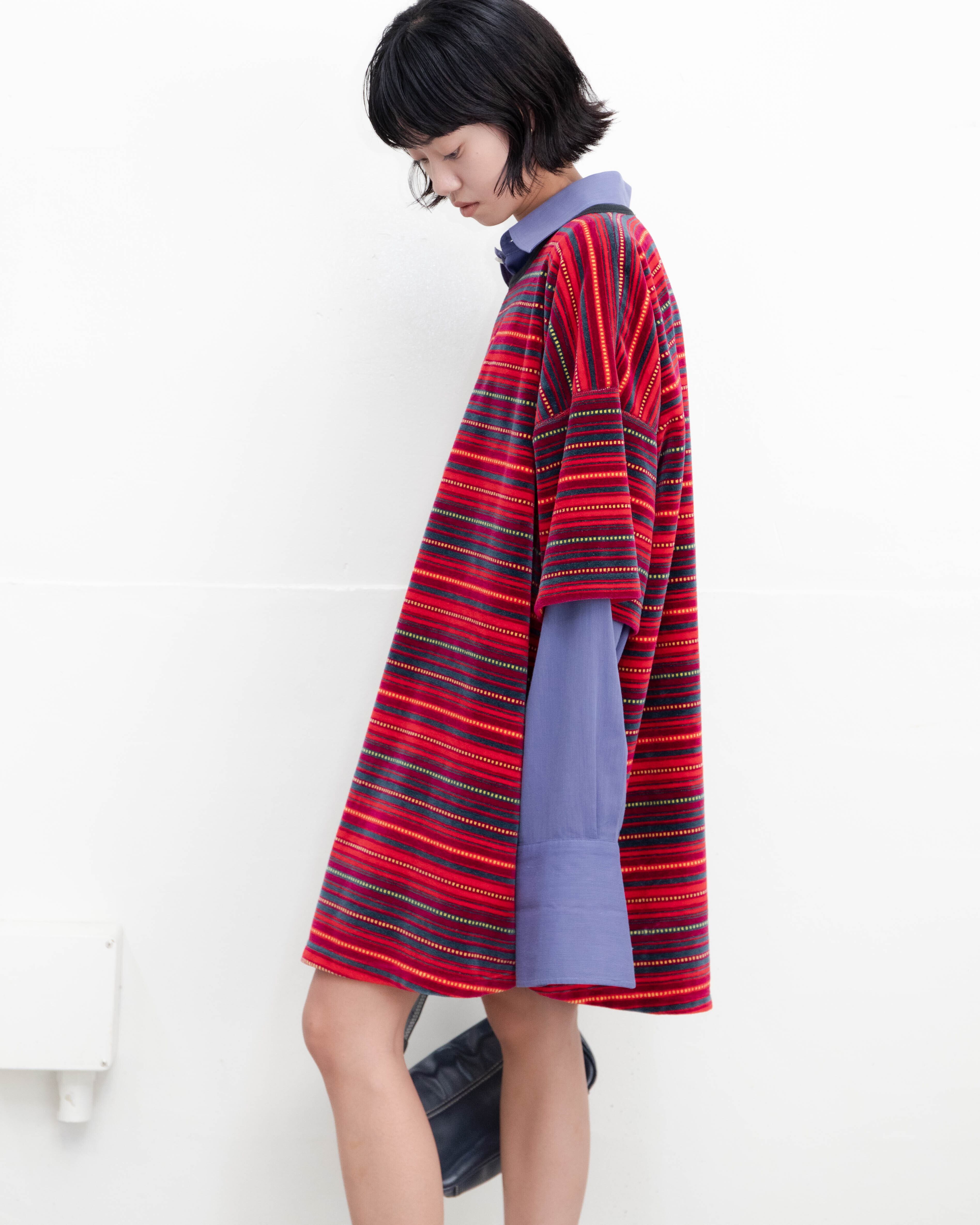 90年代 Yves Saint Laurent BDシャツ 短丈 Y2K 90年代 Yves Saint Laurent BDシャツ 短丈 Y2K