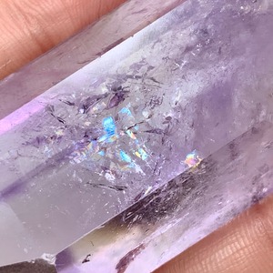2.ボリビア産☆ライトカラーラベンダーアメジスト・ポイント