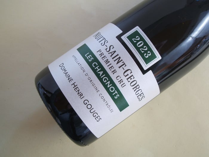 ニュイ・サン・ジョルジュ 1級 レ・シェニョ 2023年 ドメーヌ・アンリ・グージュ