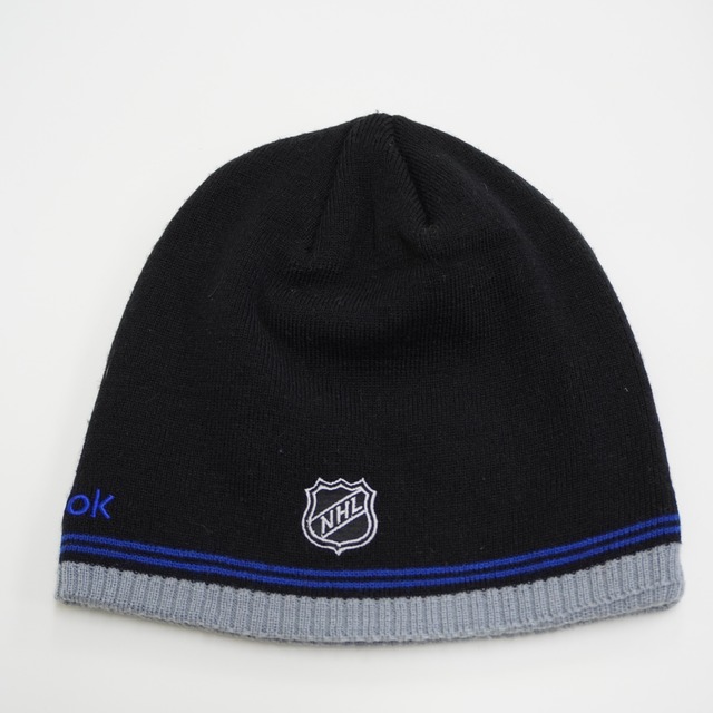 リーボック(Reebok)NHL　レンジャーズ　黒・BLACK　ニット帽　B９
