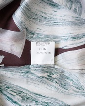 〈Hermès by martin margiela〉Silk Shirt