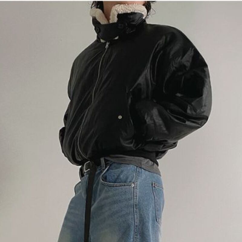 ボアカラーブルゾン C10361