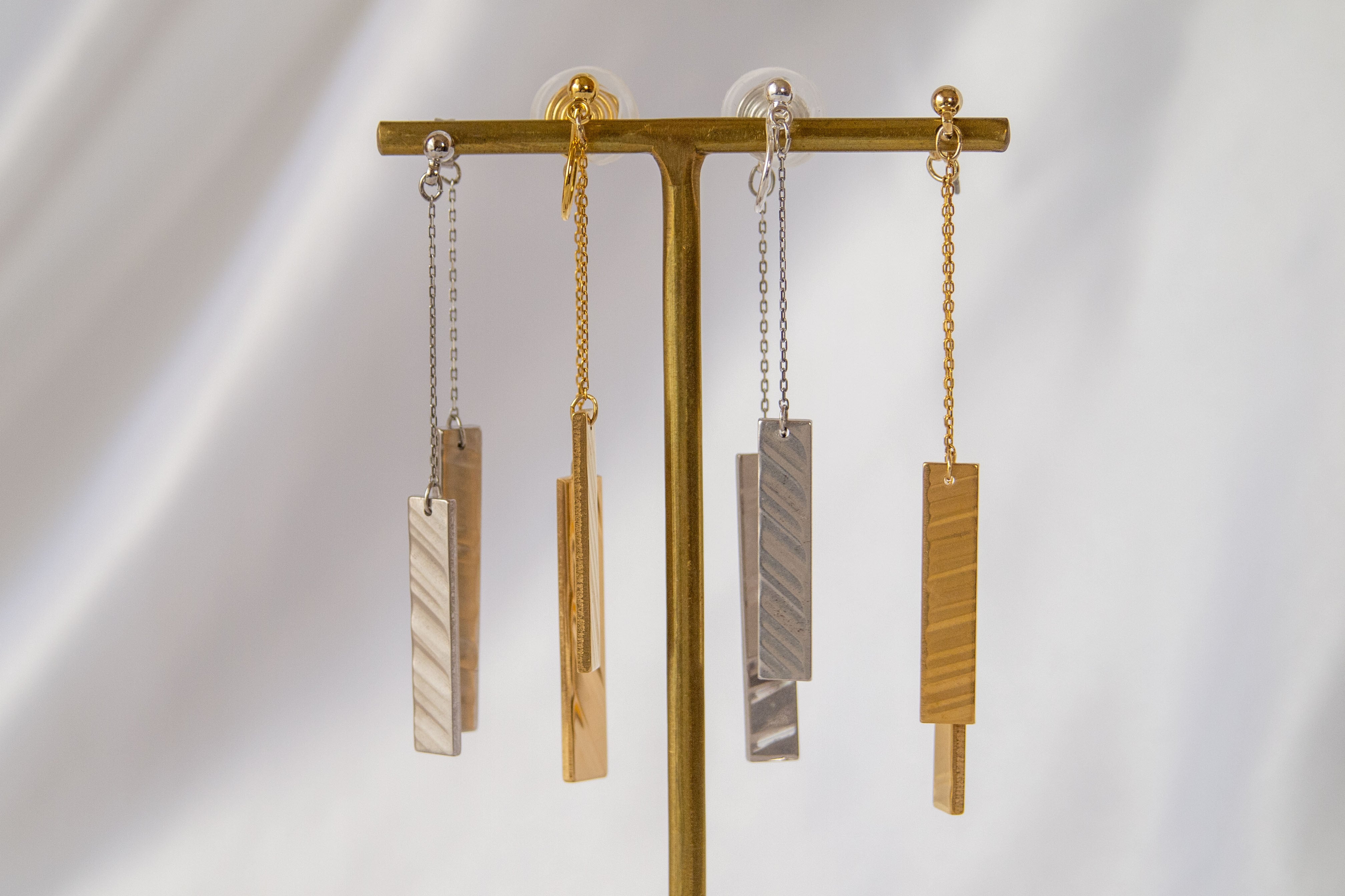 鳴るイヤリングーSwing cymbal earring（片耳用） | The HOLE