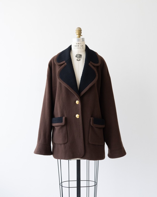 〈CHANEL〉 Wool Over Coat