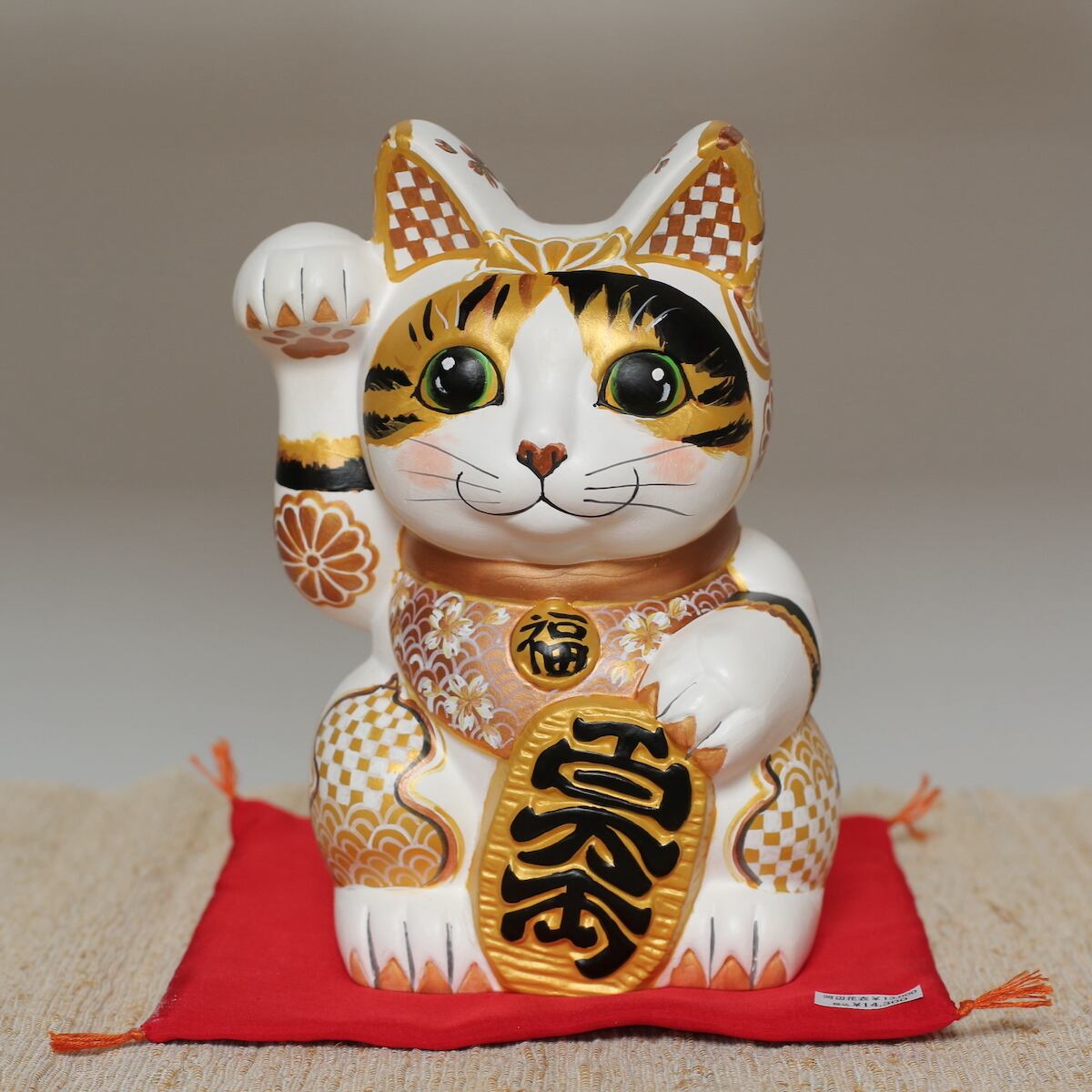 招き猫貯金箱（7寸）｜河辺花衣 | manekinekoya