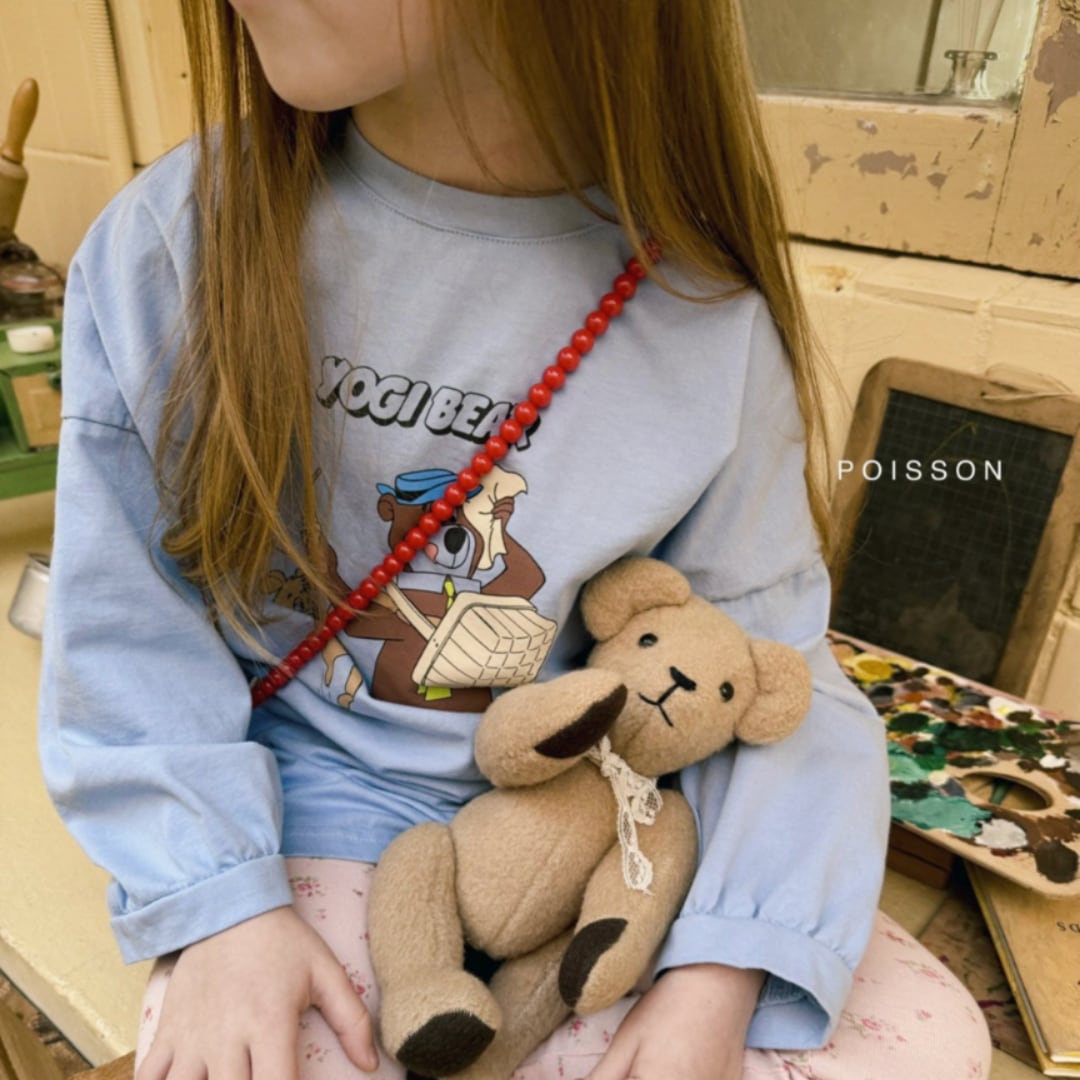 ★即納★コミックスT blue size/M(100) white size/L(110)【poisson】