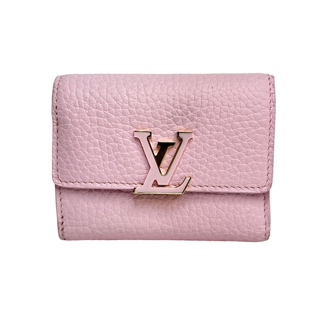 LOUIS VUITTON ルイ・ヴィトン ポルトフォイユ カプシーヌ コンパクト ウォレット ピンク 12366-202312