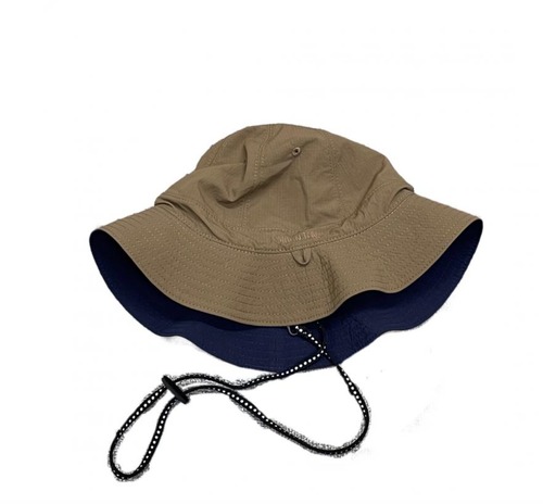 MOUN TEN.(マウンテン)/ reversible adventure hat / brown x navy / Free