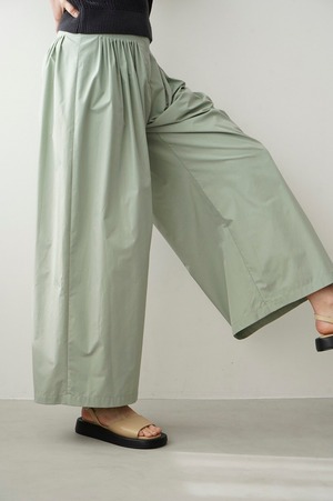 CLANE クラネ /   TUCK DESIGN WIDE PANTS