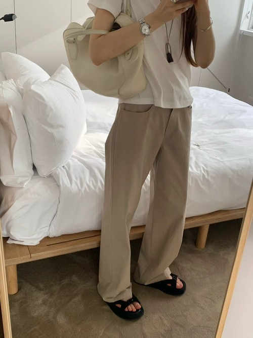 (予約) ounce / Core washing pants 2color