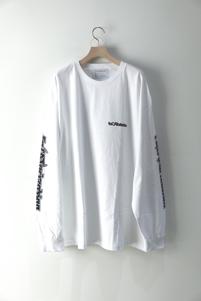 JUVENILE HALL ROLLCALL / 2070 FCZN SL LS TEE  /  WHITE