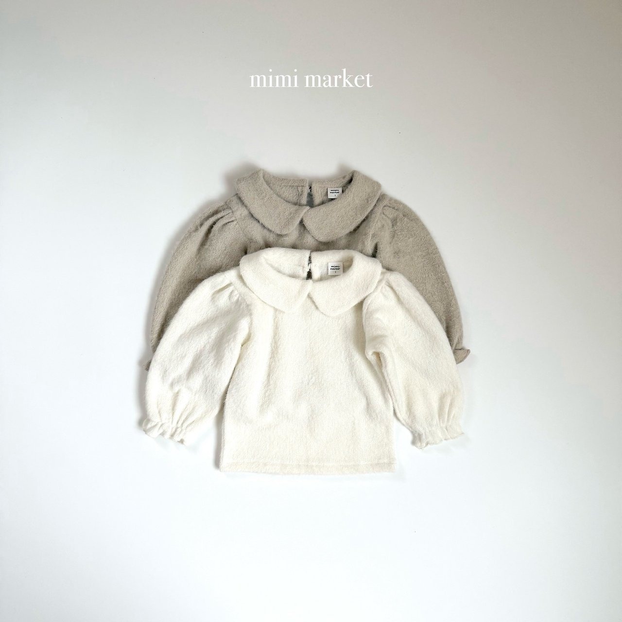 ミミマーケット / mimimarket / ヘア襟付きT / 韓国子供服 / キッズ / 26winter〖取寄〗*S~L*