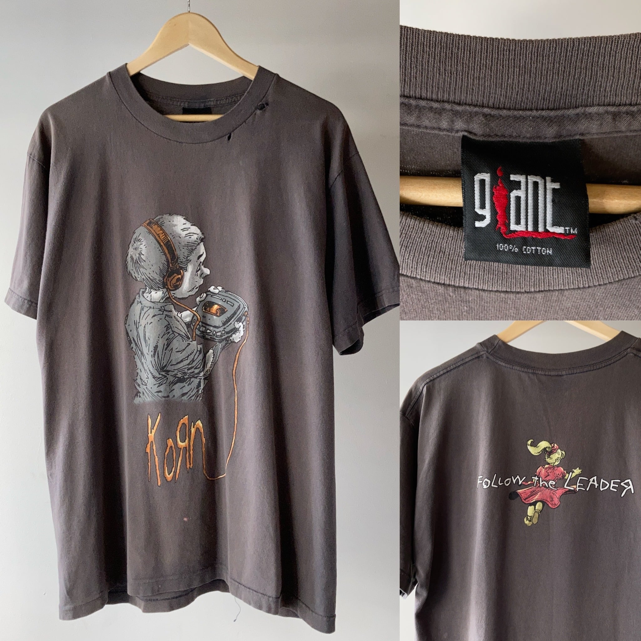 在庫品限り KORN ©️2000年 コーン ヴィンテージ ロックTシャツ メンズ