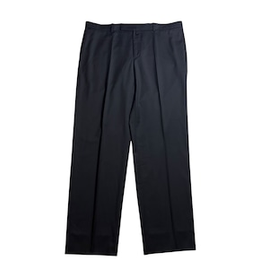 VERSACE black wool slacks