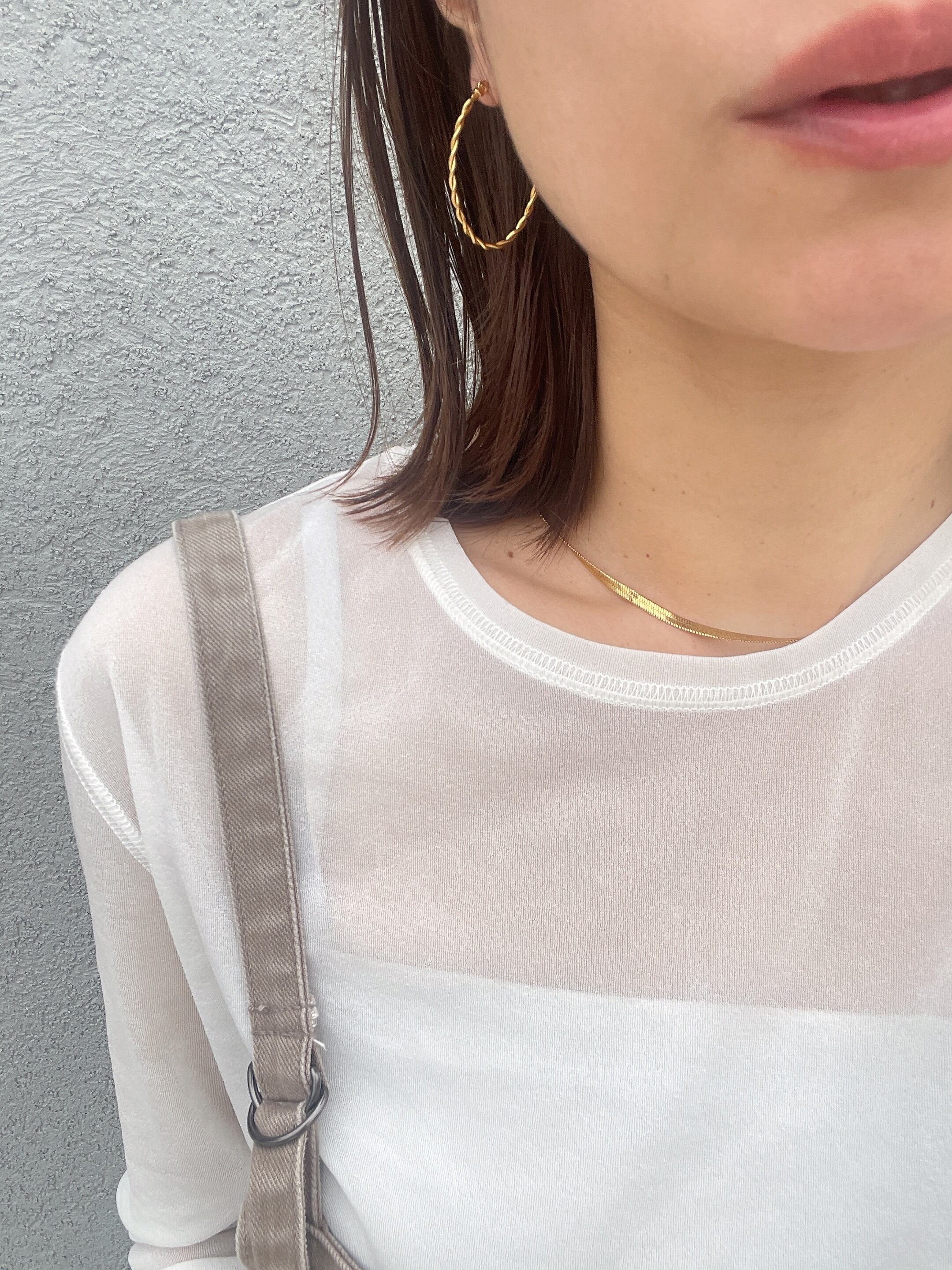 ツイストフープピアス | joie