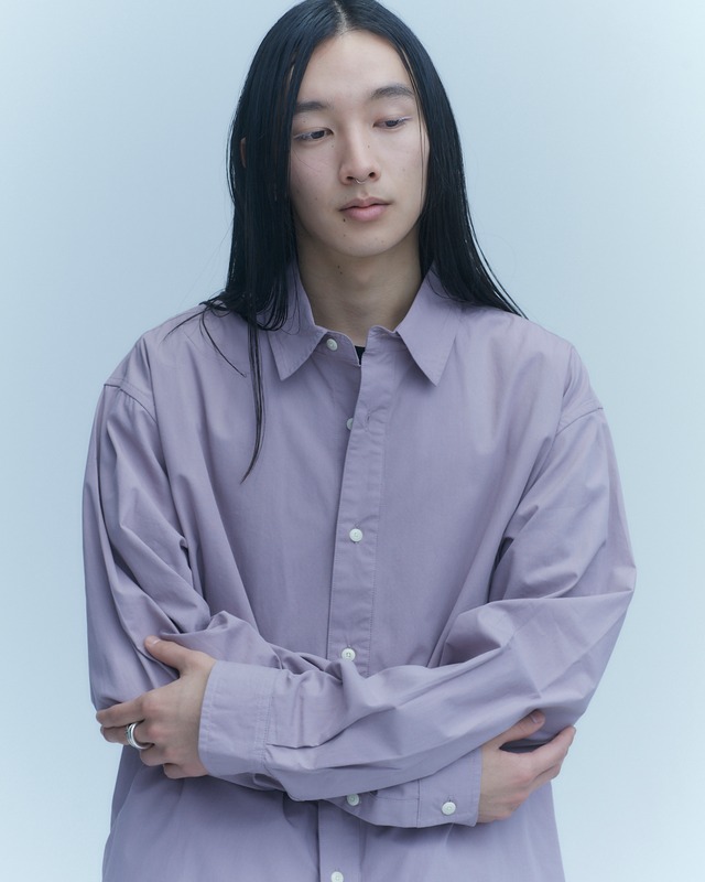 COTTON POCKET SHIRT - DUSTY MAUVE #638