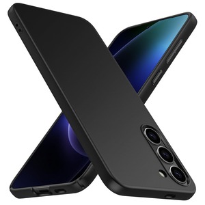 【努力特価】Galaxy S25 用ケース 耐衝撃 黄ばみなし 耐久 薄型 指紋防止 すり傷防止 レンズ保護 ストラップホール付き サムスン ギャラクシーs25 用カバー 全面保護 防塵 軽量 PC 脱着簡単 一体感 人気 携帯カバー 黒 ZW28-27