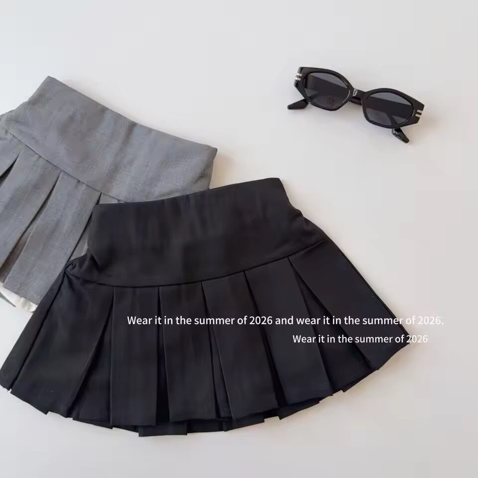 プリーツミニスカート